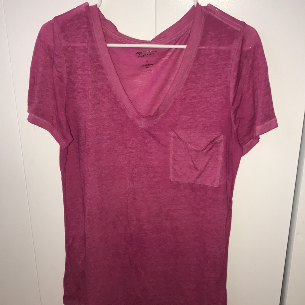 Pink tee